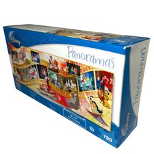 Disney Panoramas Puzzle - Movie Moments 750 pieces Mega Puzzles Jigsaw, NEW