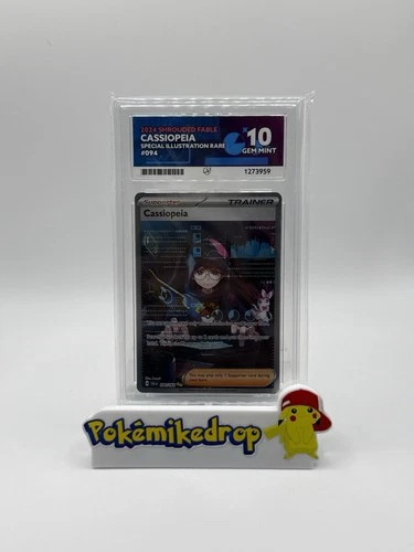 Cassiopeia Shrouded Fable #094 ACE 10 Gem Mint 2024 Pokemon English SIR