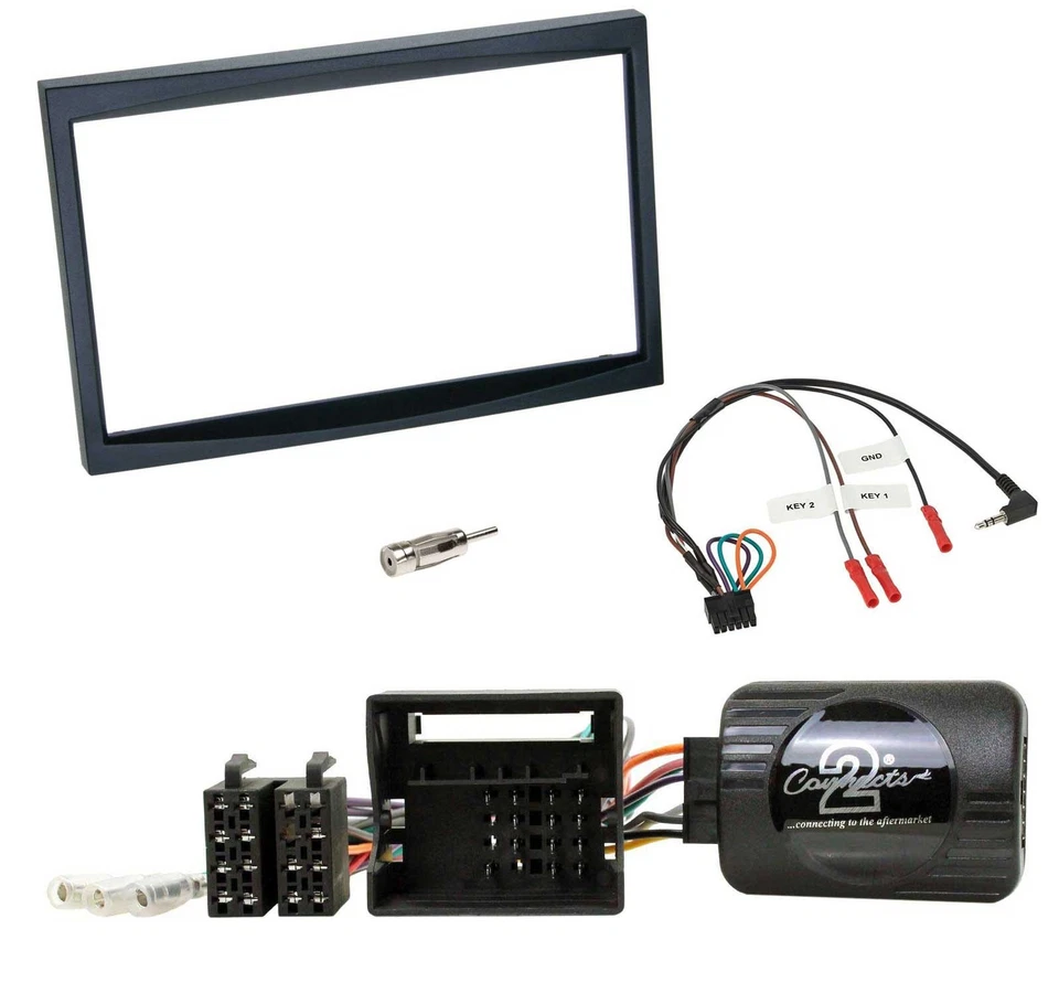 Pioneer CD USB Lenkrad Bluetooth 2DIN DAB Autoradio für Citroen C2 C3 Berlingo J - Bild 3 von 4