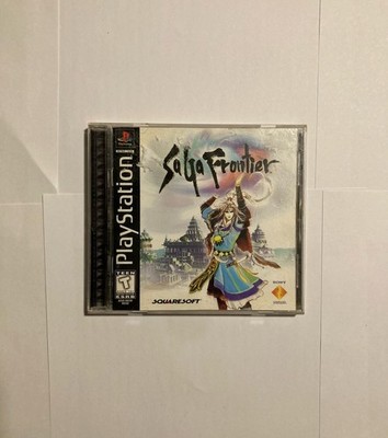 SaGa Frontier PS1 PlayStation 1 Complete W/ Manual CIB Tested Working