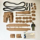 VTG 1985 G.I. Joe ARAH Mauler M.B.T. Tank electronic Figure, ID Card, Parts Lot