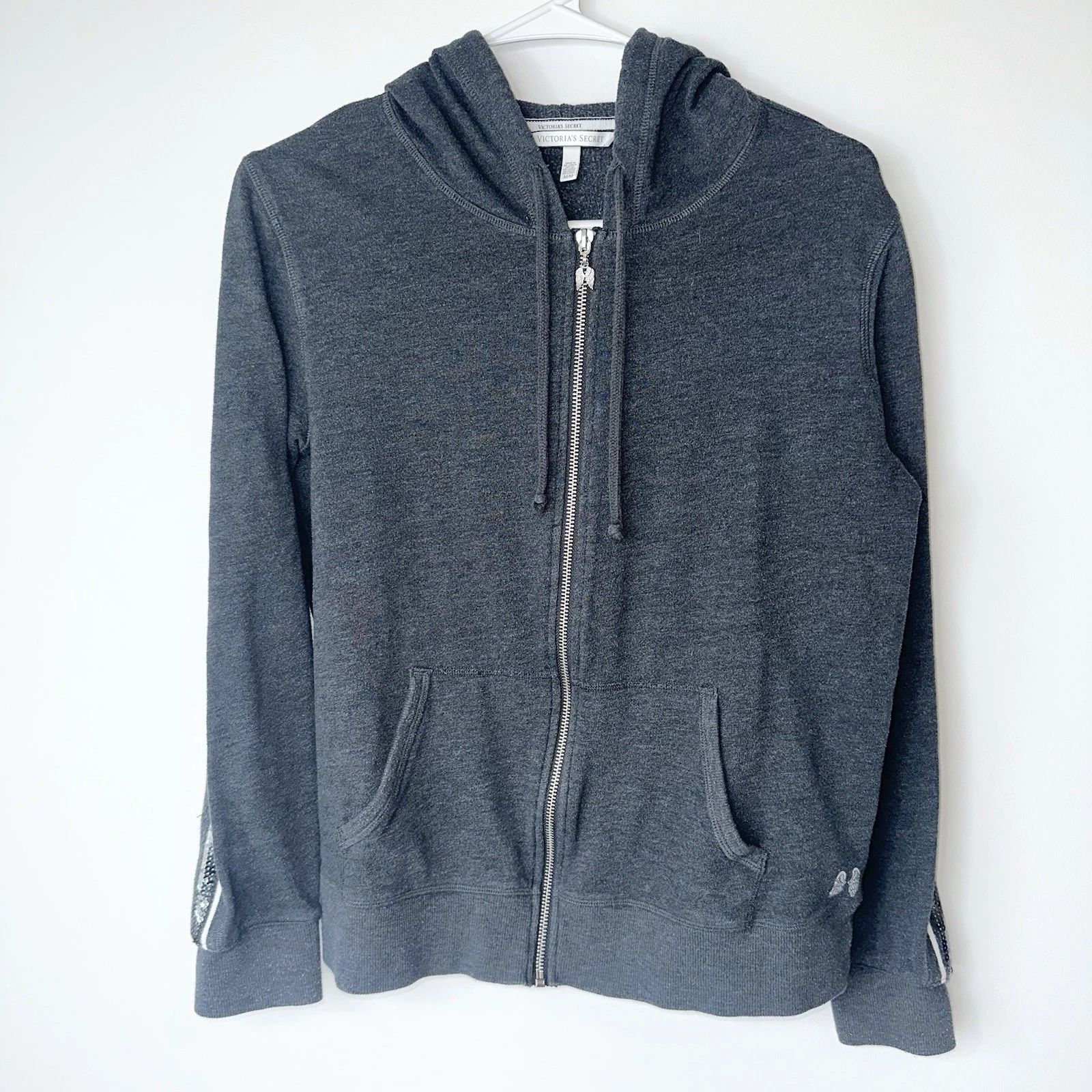 UNDERCOVER Giacca con zip intera Y2K Victoria’s Secret Bling 2015 sfilata di moda New York!