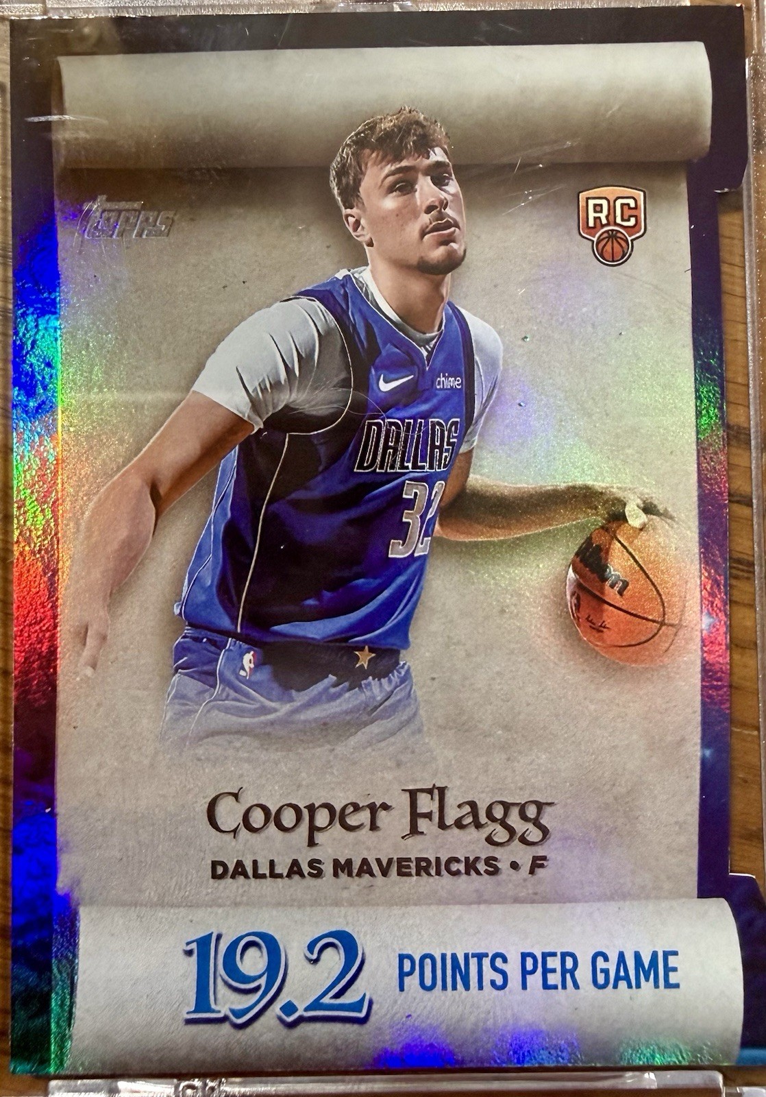 2025-26 Topps Holiday COOPER FLAGG RC Rookie Making The Nice List #ML-1 E