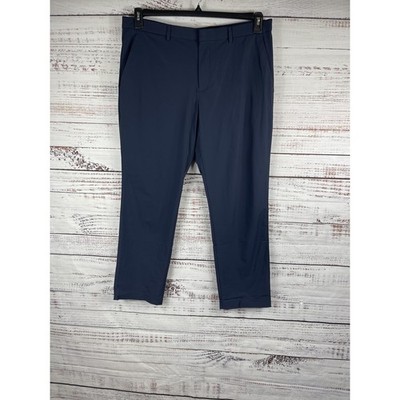 Perry Ellis Pants Men's 37x29 Slim Fit Stretch Dress Golf Trousers Lightweight