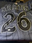 Tiffany Stratton Signed Mets Jersey Jsa Cert Inscirbed Toodles Wwe Nxt