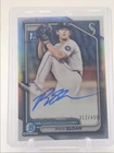 RYAN SLOAN 2024 BOWMAN CHROME 1ST AUTOGRAPH REFRACTOR AUTO /499 Q5797