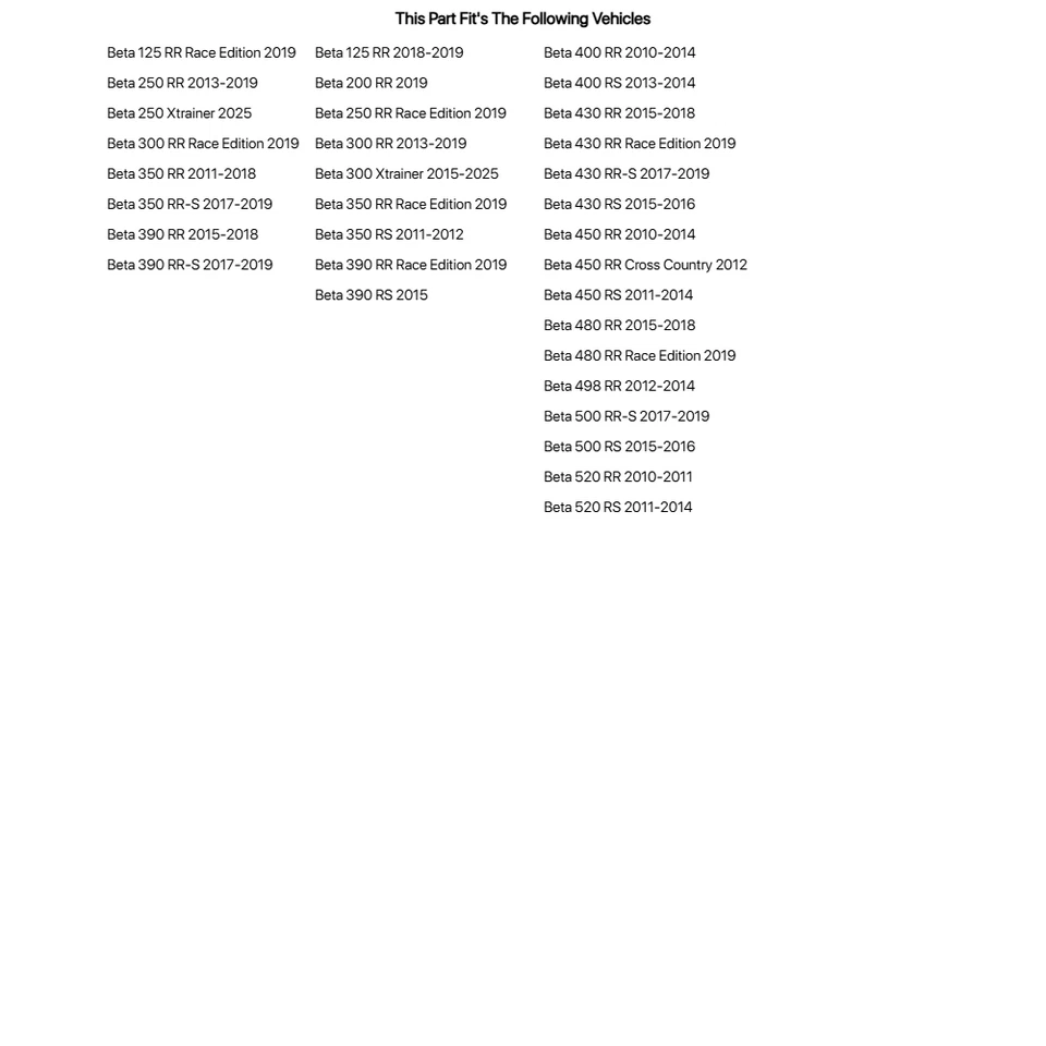 Kit de estriberas transparentes Fastway Air Ext para motocicleta para BETA 520 RS 2011-2014 Foto 3 de 3