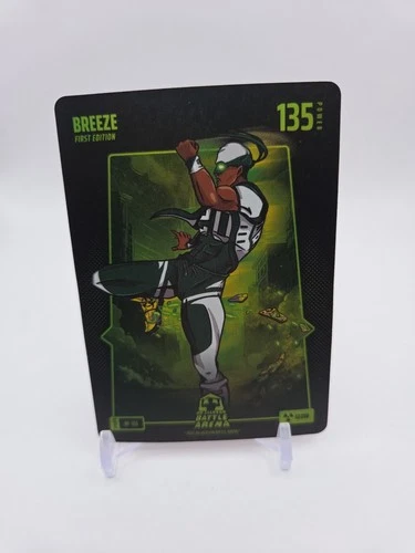 Bo Jackson Battle Arena Alpha Glow Battlefoil #BF-113 Breeze “Breece Hallâ€