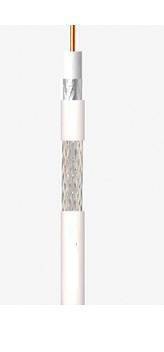 Televes 210603 White Indoor Coaxial Cable Cu/CuSn CPR ECA 5mm 100m Reel