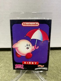 RARE NEW SEALED KELLOGGS FROSTED FLAKES 1993 NINTENDO NES ZELDA LINK & KIRBY