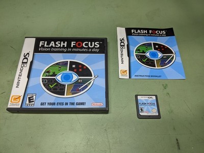 Flash Focus Vision Training Nintendo DS Complete in Box