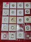 Dealer's Overstock Sheet of 20 UNC/BU 90% SILVER MERCURY DIMES 1941-1945 #T3758