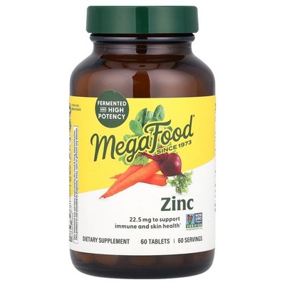 MegaFood, Zinc, Zink, 60 Tabletten, DE Versand