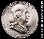 1954-S Silver Franklin Half Dollar - Ch Gem Brilliant Unc++++  Lustrous  #G8220