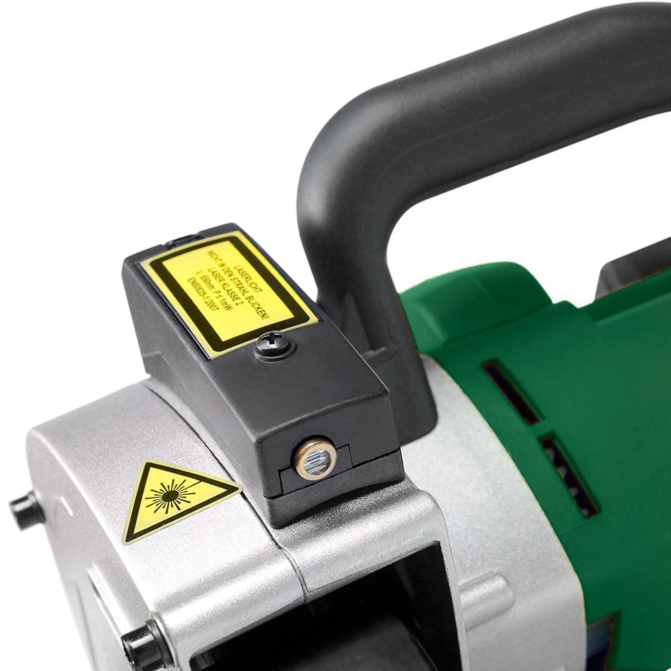 Scanalatrice per Tracce Muro da 1700W con Laser Guida, 2 Lame Diamantate - Immagine 2 di 4