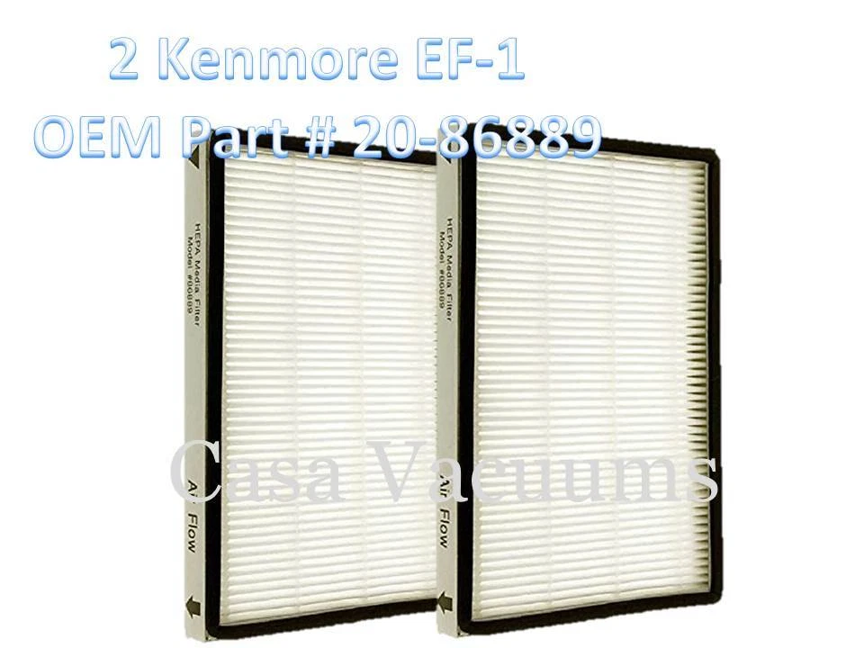 Kenmore Canister Vacuum 50558 5055 C 11 Bags + 2 EF1 & 2 CF1 Filter Bundle - Image 2 of 4