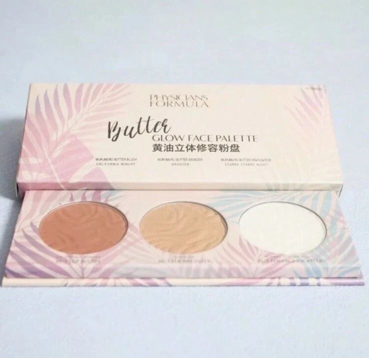 Physicians Formula Glow Face Palette Butter Bronzer Blush Highlighter New In Box - Image 2 of 2