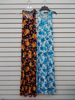 Teen Girls Un Deux Trois White or Black Floral Dresses Size S - XL | eBay