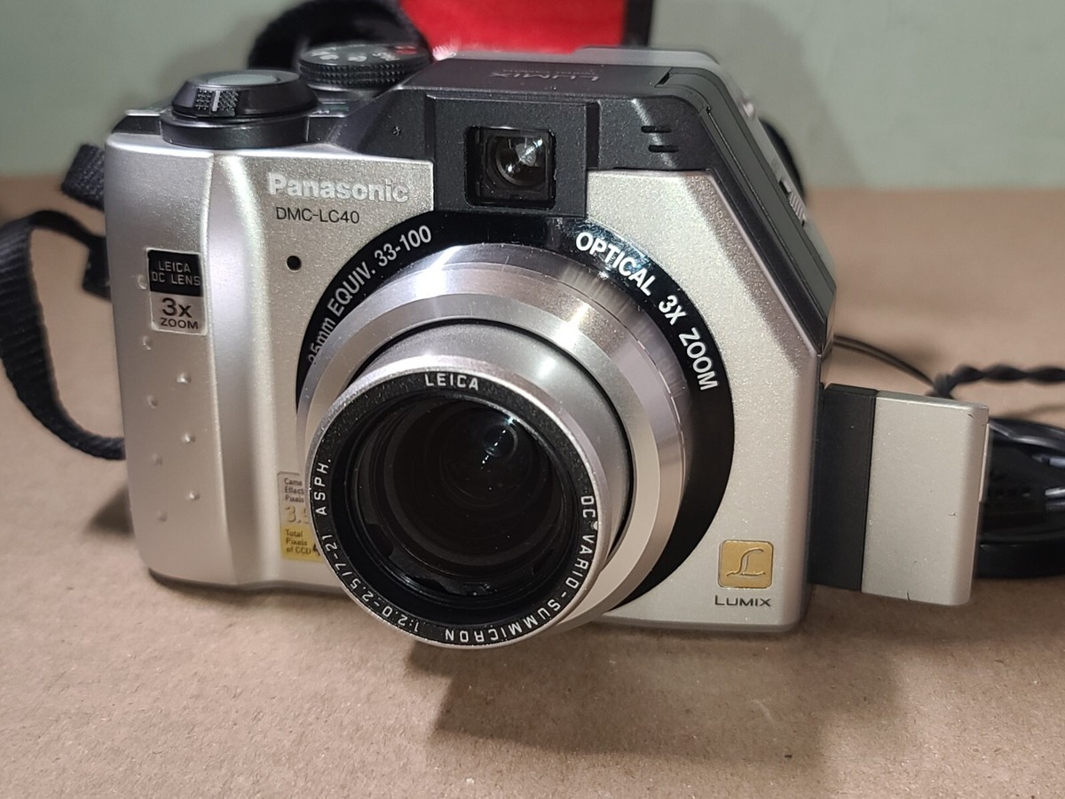 Panasonic LUMIX DMC-LC40 3.9MP Digital Camera Optical 3X Zoom 2GB