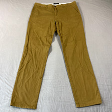 Scotch  Soda Pants Mens 34x30 Brown Mott Garment Dyed Chino Slim Fit Slacks 