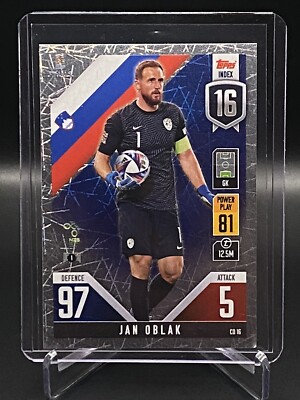 2022-23 Topps Match Attax UEFA Nations League Finals Jan Oblak
