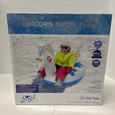 Bestway H2O Go Snow 66" x 38" Unicorn Snow Tube Polar Shield, Ages 6+, New