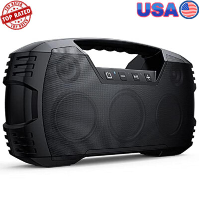 40 W Portable Waterproof Bluetooth Speaker Subwoofer Sound Almost No Distortion