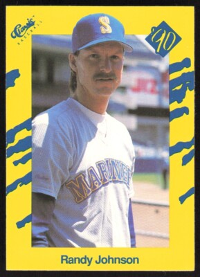 1990 Classic Yellow Randy Johnson #T22 Seattle Mariners | eBay