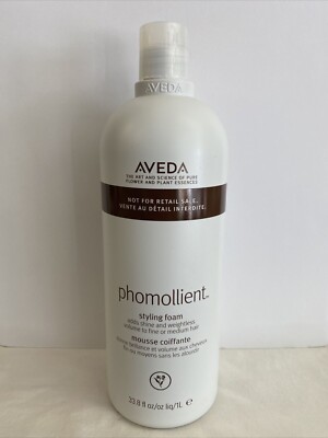 Aveda Phomollient Styling Foam 33.8 oz Professional Size! New!