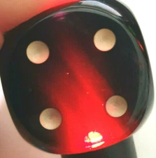 Vintage Rare Bakelite Dice - 3.4CM DDR Catalin Cube - Collectible