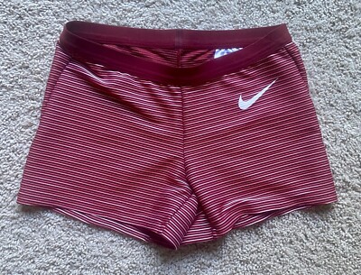 maroon nike spandex