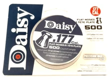 DAISY PRECISION MAX .177 Wadcutter 7.8 gr Fast Shipping AIR GUN PELLETS (500 ct)