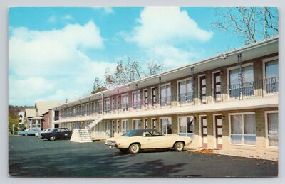 Wachusett Motor Lodge West Boyleston MA 1 Mile North of Worcester Postcard