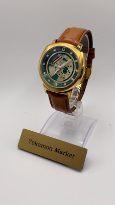 BULOVA ACCUTRON II Alpha Green Skelton Men Watch | eBay