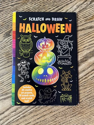 Scratch and Draw Halloween- New