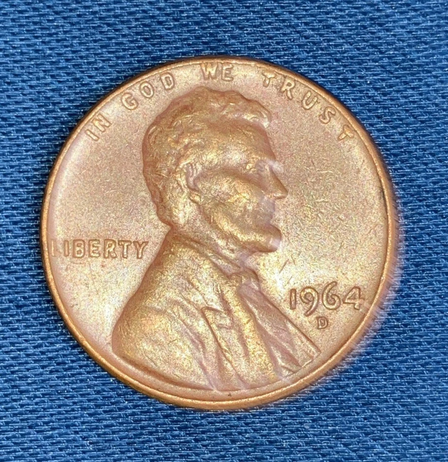 🔥Red Cent Sale!!🔥 1964 s Red Penny EXTREMELY RARE - Image 3 of 4