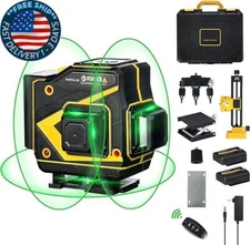 Guía de alineación 3D autonivelante de nivel láser para azulejos, 3x360. neuvo.