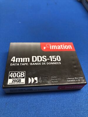 Nastro Dati Imation DDS-150 40GB 4mm Per Backup – Prodotto Originale Giapponese