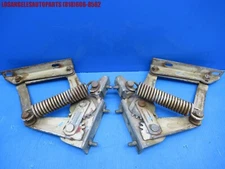 VINTAGE 1959 59 HILLMAN MINX FRONT HOOD BONNET BRACKETS HINGES W/ SPRINGS PAIR