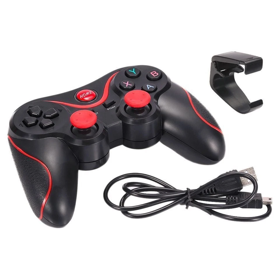 Controlador de juego inalámbrico Bluetooth Gamepad para teléfono Android TV Box Tablet PC EE. UU. - Imagen 2 de 4
