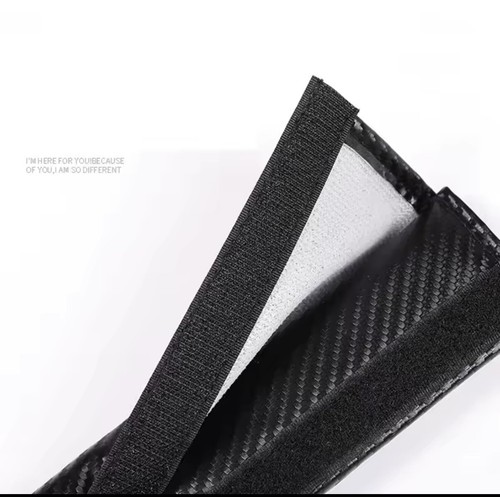2 Gurtschoner Gurtpolster Carbon Sicherheitsgurt Mercedes benz AMG - Bild 2 von 3