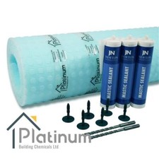 DM2 ECO Damp Proof Membrane Kit - 15M² (Plugs & Mastic) Mesh Lath Plaster DPC