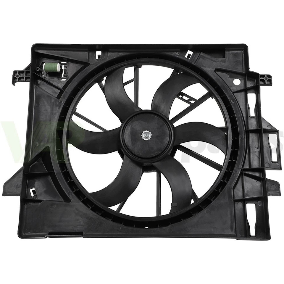 Ventilador de refrigeración del radiador para 08-16 Chrysler Town & Country 08-20 Dodge Grand Caravan Foto 3 de 4