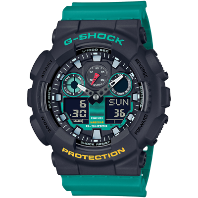 CASIO G-SHOCK GA-100MT-1A3JF Mix Tape Series Analog Digital Watch