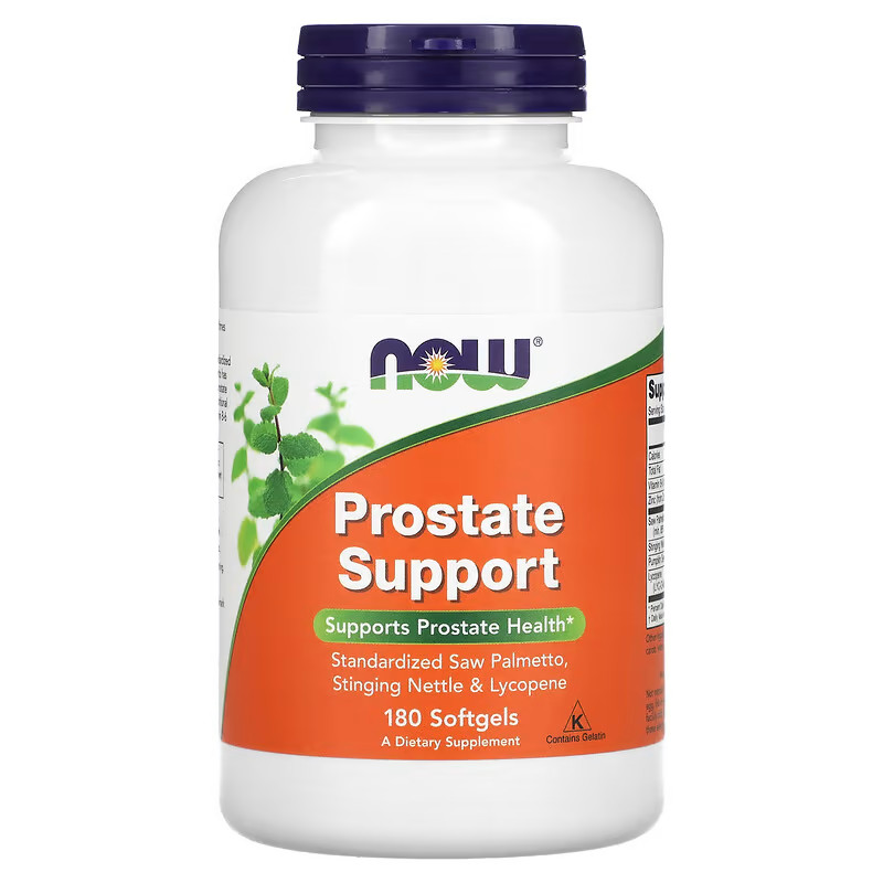 NOW Foods Prostate Support 180 Softgels | Promotes Prostate Health & Wellness