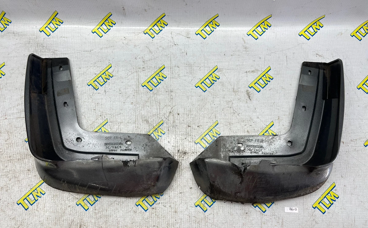 Acura TL FRONT Mud Flaps GREY Set LEFT RIGHT 04 05 06 07 08