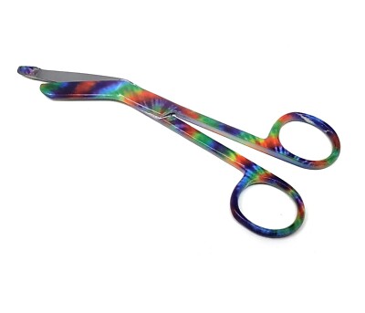 Christmas gift for Nursing EMT  Scissors Bandage Paramedic 1pc EMS 5.5 Tie & Dye