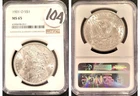 1901 O Morgan Silver Dollar NGC MS65. Stunning!!!