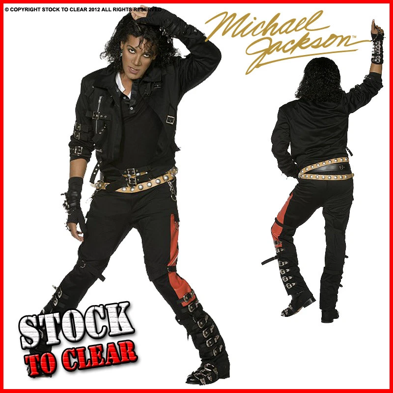 Traje de online bad michael jackson