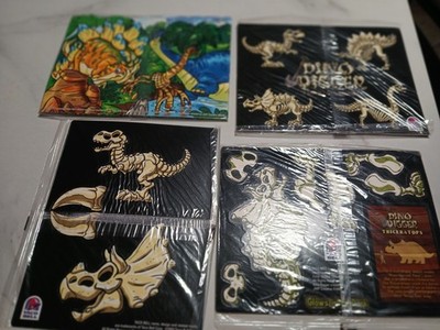 Set Of 4 Taco Bell Dino Diggers